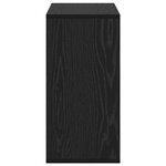 vidaXL Buffet avec tiroir Chêne noir 59 5 x 27 x 57 cm