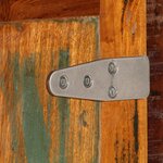 vidaXL Table de chevet 50 x 30 x 50 cm Bois de récupération massif