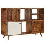 vidaXL Buffet 118 x 35 x 70 cm Bois solide de Sesham