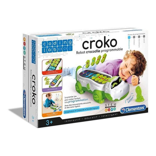 CLEMENTONI Robot - Coko, mon robot crocodile programmable - 3 ans et +