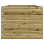 vidaXL Jardinière 90x60x46 cm bois de pin imprégné