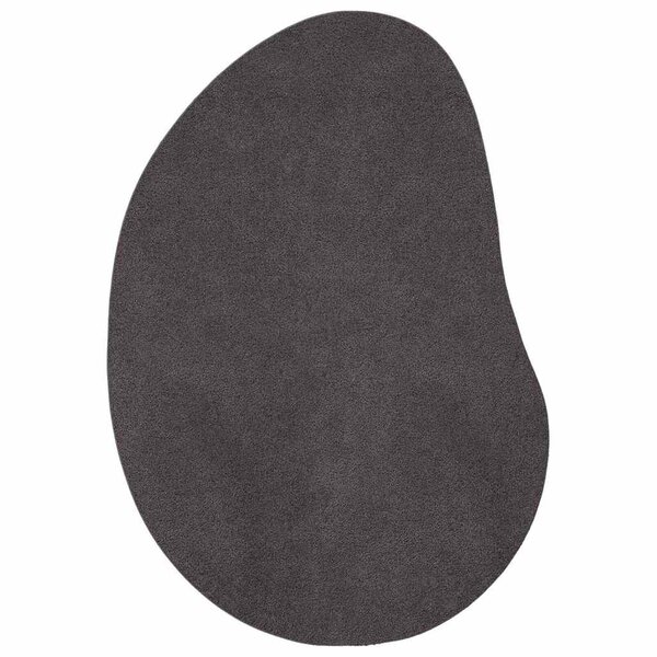 vidaXL Tapis Anthracite 140 x 200 cm Polyester