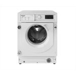 Lave-linge hublot encastrable hotpoint biwmhg71483eu - 7 kg - induction - l60cm - 1400 trs/min - blanc