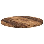vidaXL Plateau de table Bois ancien 40 x 40 x 1 5 cm Bois d'ingénierie