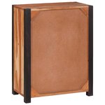 vidaXL Buffet 3 Pièces Marron 110 x 30 x 75 cm Bois d'Acacia Massif