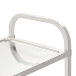 vidaXL Chariot de cuisine à 5 niveaux 107x55x147 cm Acier inoxydable