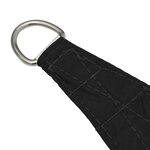 vidaXL Voile de parasol Tissu Oxford rectangulaire 5x8 m Noir