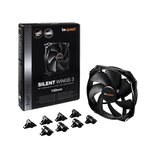 Be quiet! Silentwings 3 pwm boitier pc ventilateur 14 cm noir