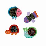 Djeco DJ09094 - Cartes à gratter Les animaux rigolos