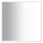 vidaXL Miroir Blanc 50x50 cm