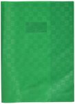 Protège-cahier Madras PVC 22/100e Avec Rabat Marque page 21x29 7 vert CALLIGRAPHE