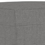 vidaXL Banc Gris foncé 70x35x41 cm Tissu