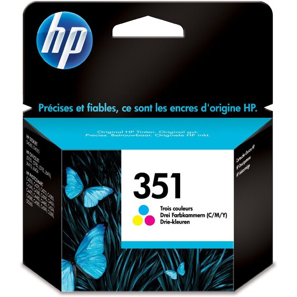 Cartouche d'encre original N° 351 CB337EE Couleur HP