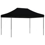 vidaXL Tente de fête Noir 279 x 410 x 315 cm Tissu Oxford