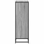 vidaXL Bibliothèque sonoma gris 80 5x35x107 5 cm bois d'ingénierie