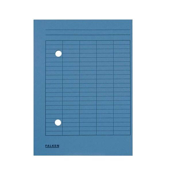 Dossier Circulation Carte Recyclée A4 - Bleu - X 100 - Falken