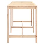 vidaXL Table de jardin 203 5x90x110 cm bois massif de pin