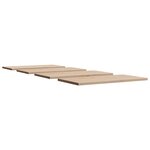 vidaXL Dessus de table 4 Pièces 90x45x2 5cm rectangulaire bois pin massif
