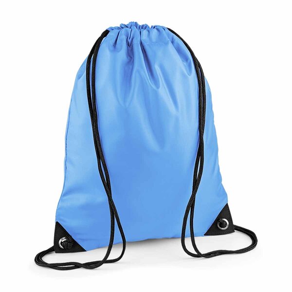 Sac à dos en toile à bretelles - BG10 - bleu ciel