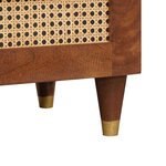 vidaXL Tables de chevet Marron 50 x 33 x 60 cm