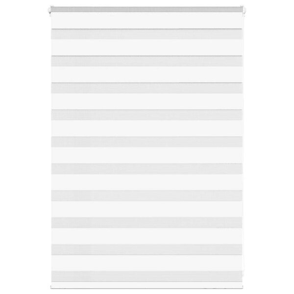 vidaXL Store zèbre blanc 95x100 cm largeur du tissu 90 9 cm polyester