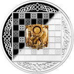 Pièce de monnaie en Argent 500 Francs g 17.50 Millésime 2023 VIKING CHESS