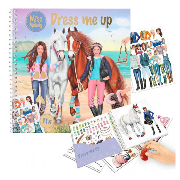 Dress me Up personnage et chavaux a habiller