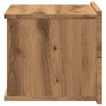 vidaXL Tables de chevet murales 2 Pièces chêne artisanal 40x32x30 cm