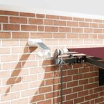 vidaXL Auvent rétractable automatique avec LED marron 450x300 cm