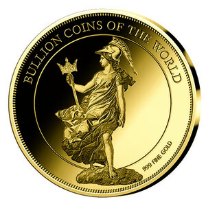 Monnaie BRITANNIA Bullion Coins of the World 2020 1/500 Oz Or 3000 Francs Chad (PRÉCOMMANDE)
