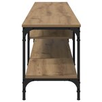 vidaXL Meuble TV Chêne artisanal 201 x 35 x 45 cm