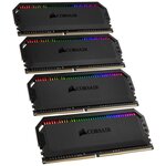 CORSAIR Mémoire PC DOMINATOR PLATINUM RGB 32GB (4 x 8GB) DDR4 DRAM 3600MHz C18 Memory Kit (COR0840006607403 )