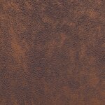 vidaXL Fauteuil cube Marron Similicuir daim