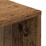 vidaXL Bureau vieux bois 102 5x35x75 cm bois d'ingénierie