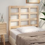 vidaXL Tête de lit 95 5x4x100 cm Bois massif de pin