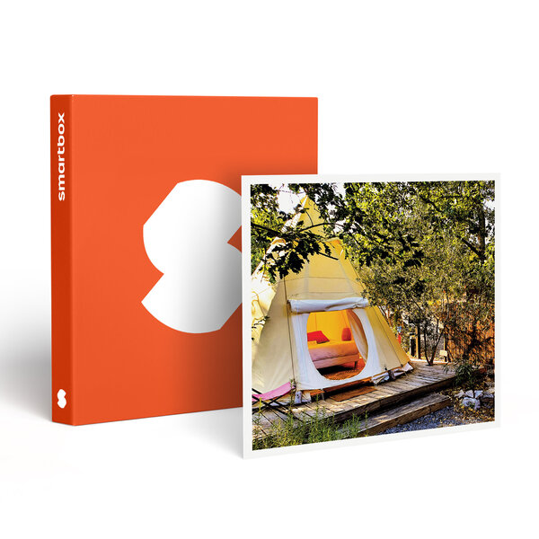 SMARTBOX - Coffret Cadeau 2 jours insolites en tipi avec accès illimité au spa privatif en Ardèche -  Séjour