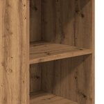 vidaXL Buffet haut chêne artisanal 36x35 5x103 5 cm bois d'ingénierie