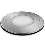 Spot encastrable étanche moss ip67 led d11 cm - inox