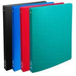 Classeur 4 Anneaux 20mm Polypropylène Opak - A4 - Couleurs Assorties - X 20 - Exacompta