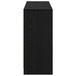 vidaXL Buffet Chêne noir 102 x 32 x 73 5 cm
