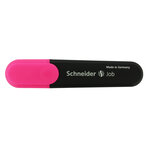 Etui de 4 surligneurs 'job 150' avec clip pte biseautée tracé: 1,0 - 4,5 mm SCHNEIDER