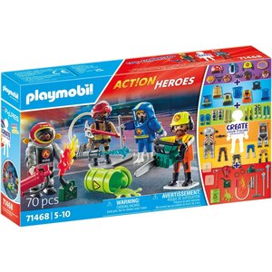 PLAYMOBIL 71468 - Métiers à risque - Action Hereos