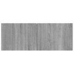 vidaXL Ensemble de meubles TV 4 Pièces Sonoma gris Bois d'ingénierie
