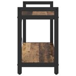 vidaXL Étagère Bois ancien 40 x 30 x 85 cm Bois d'ingénierie