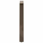 vidaXL Pieds de table à manger en forme de A  2 pièces  70 x (72-73) cm  acier