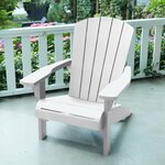 Keter Chaise Adirondack Troy Blanc