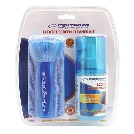 Kit de Nettoyage ES112 Ecran LED/TFT/LCD 200 ml ESPERANZA