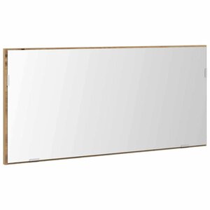 vidaXL Miroir chêne artisanal 80 x 37 cm Verre et Bois Ingénierie