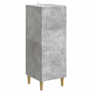 vidaXL Buffet Gris béton 33 x 34 5 x 90 cm Bois d'ingénierie