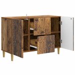 vidaXL Buffet Bois ancien 89 x 34 5 x 60 cm Bois d'ingénierie